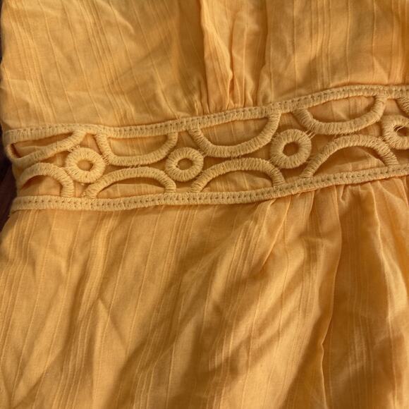 apt 9 NWT women’s babydoll yellow shirt large - Picture 3 of 9